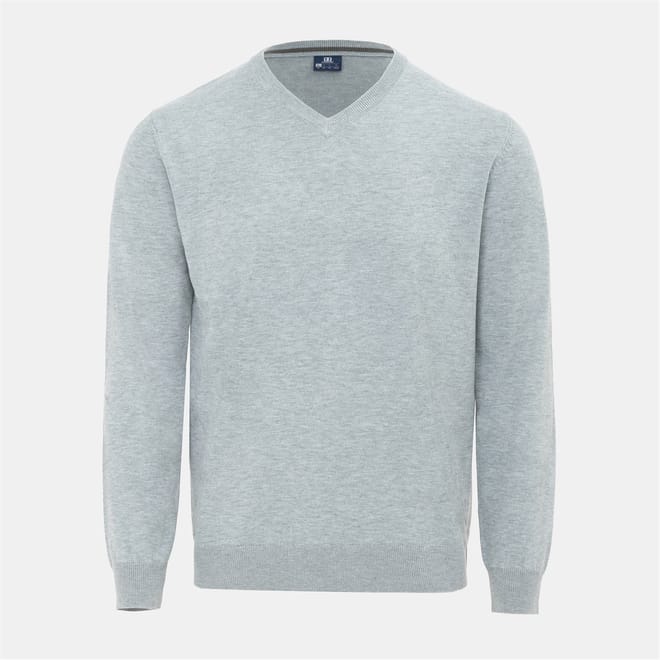 Mens V Neck Classic Knitted Sweater
