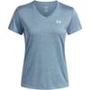 Womens Tech™ Twist V Neck Short Sleeve