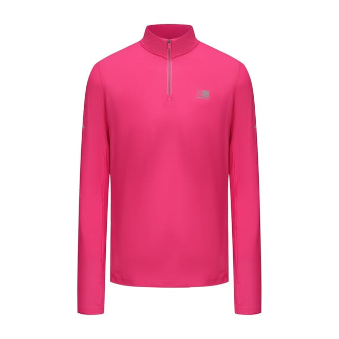 Longsleeve Quarter Zip Top Ladies
