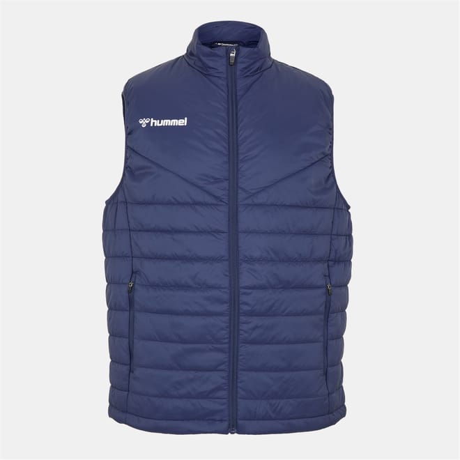Solid Patterned Zipped Pocket Gilet
