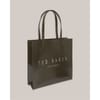 Crinkle Icon Leather Tote Bag