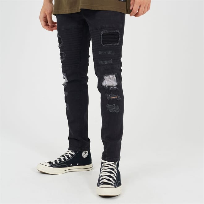Wash Biker Jean