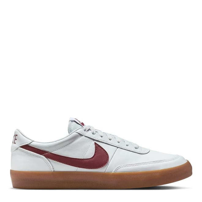 Leather Round Toe Low Top Sneakers