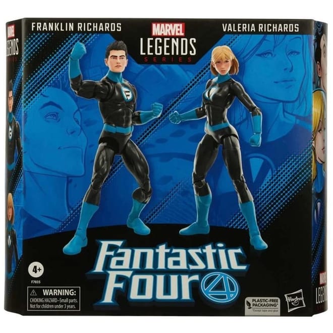 Legends Series Fantastic Four Franklin Richards And Valeria Richards