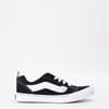 Mens Knu Skool Black White Canvasas Trainers