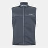 Solid Patterned Full-Zip Gilet