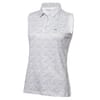 All Over Print Sleeveless Polo Shirt
