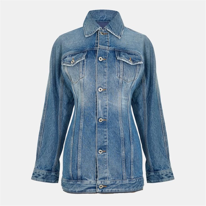 Zip Collared Neck Shirtdress