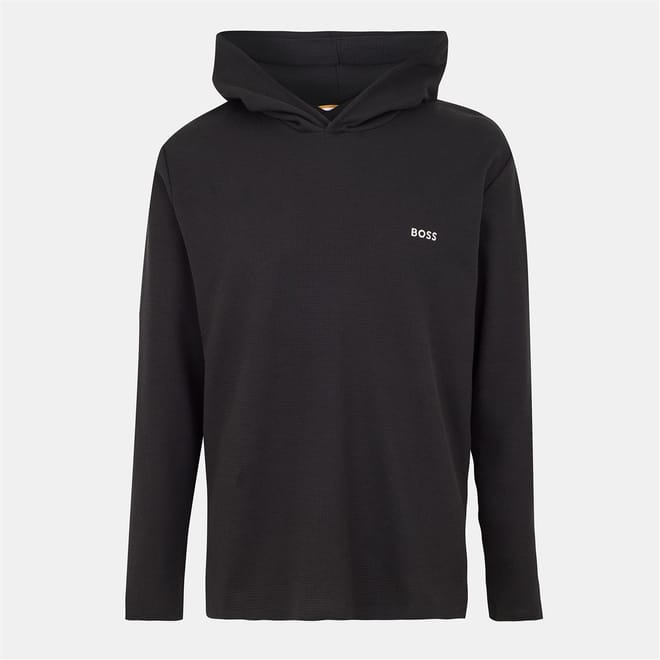 Regular Fit Hooded Neck Lettering Sweatshirt