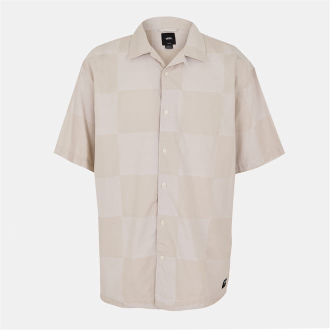 Kessler Checkerboard Regular Fit Short Sleeve Shirt