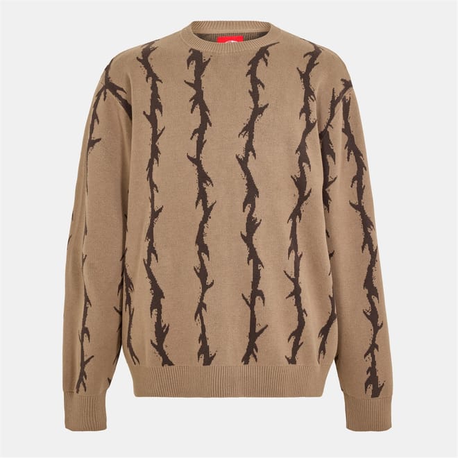 Skate Thorn Crew Neck Regular Fit Sweater