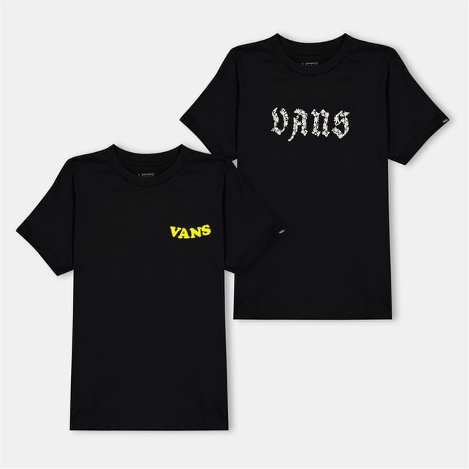 Daisy Break Ss Black T-Shirt Unisex Kids