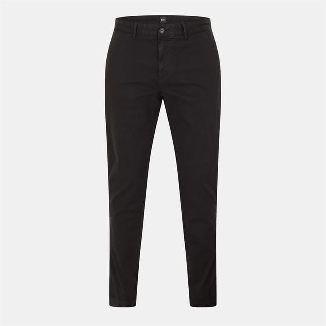Crigan Solid Patterned Straight Trousers