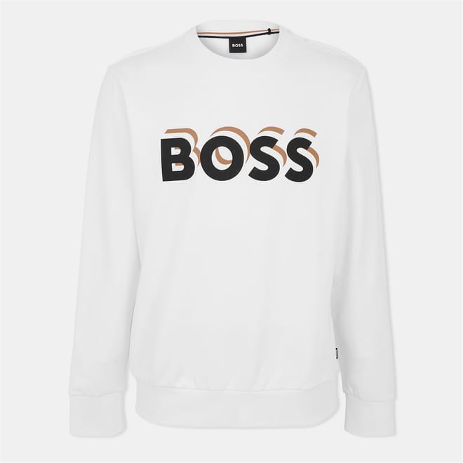 Regular Fit Lettering Long Sleeve Sweatshirt
