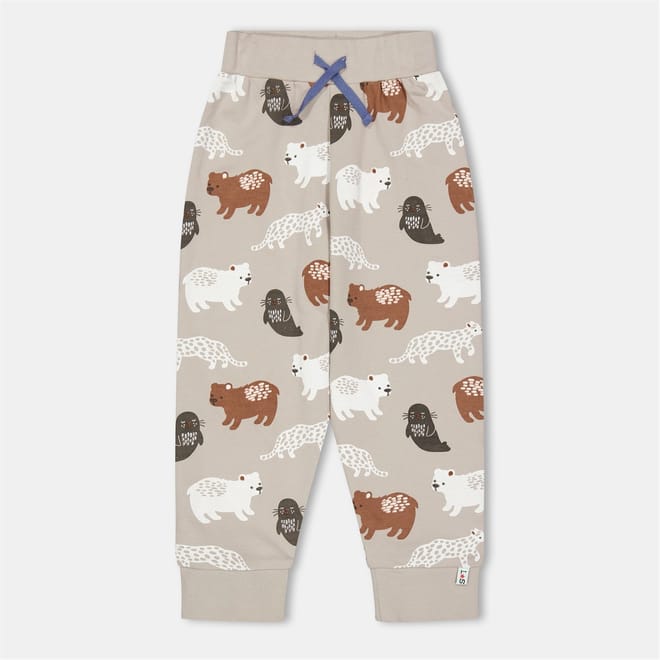  And  Sid Multicoloured Mixed Animal Print Joggers