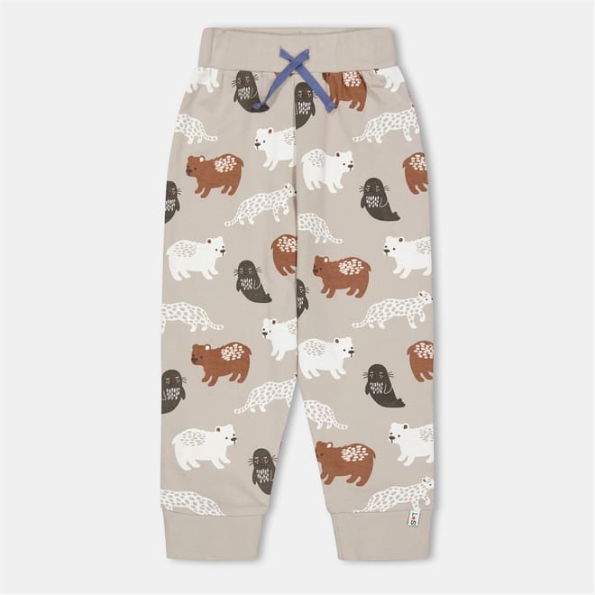  And  Sid Multicoloured Mixed Animal Print Joggers