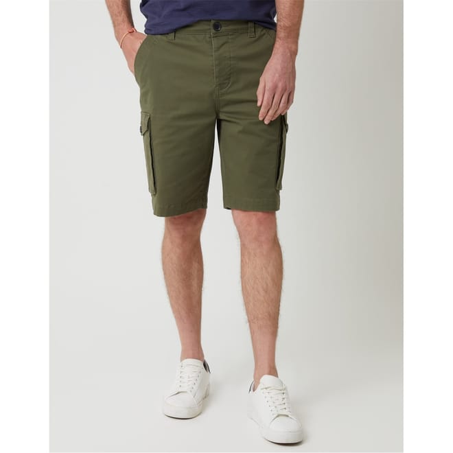 Solid Bermuda Shorts