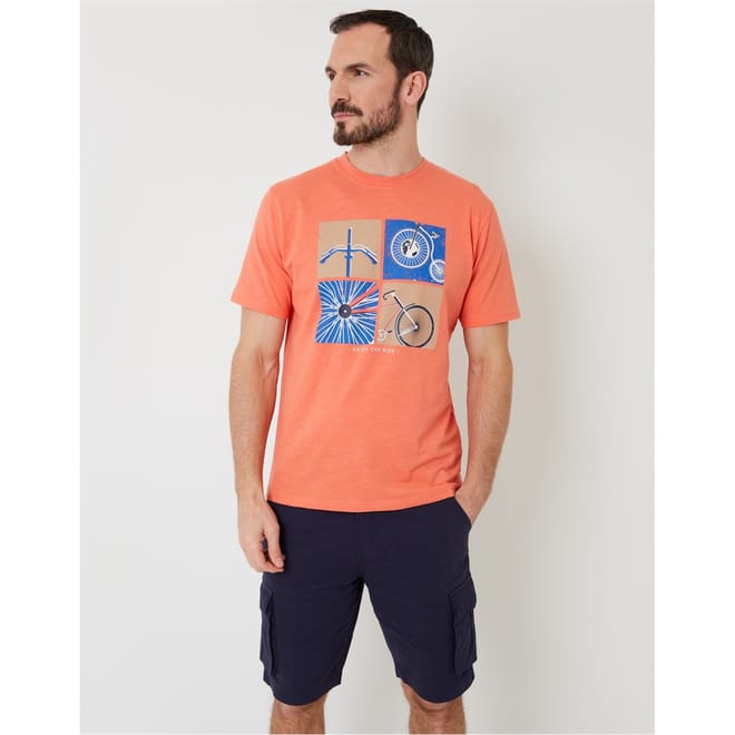 Miller Regular Fit Graphic Print T-Shirt