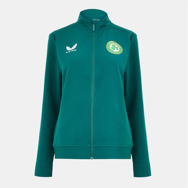 Fai Solid Patterned Ribbed Cuff Track Jacket