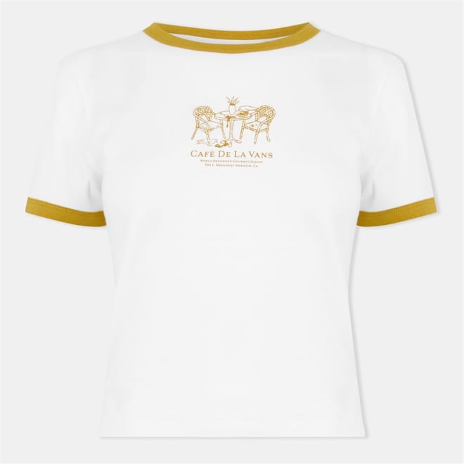 Ringer Regular Fit Ribbed Collar T-Shirt
