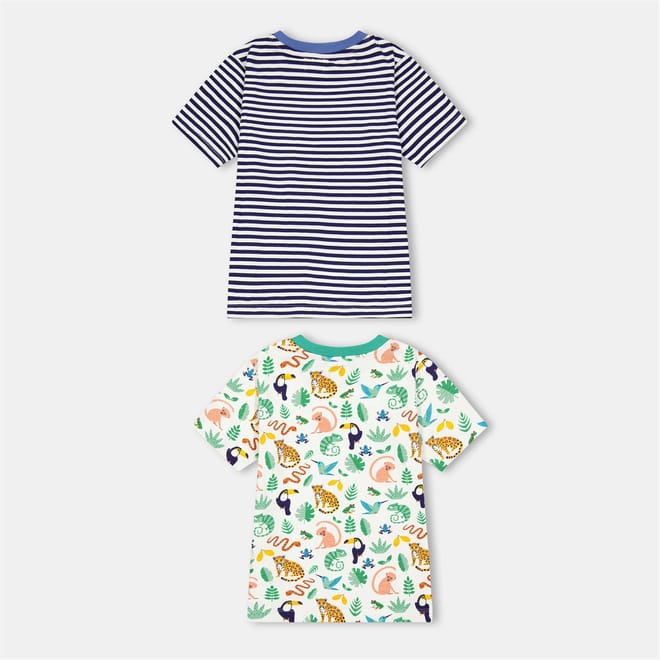 Anml Str Tee 2pk