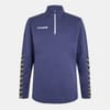 Half Zip Raglan Sleeve Sweatshirt