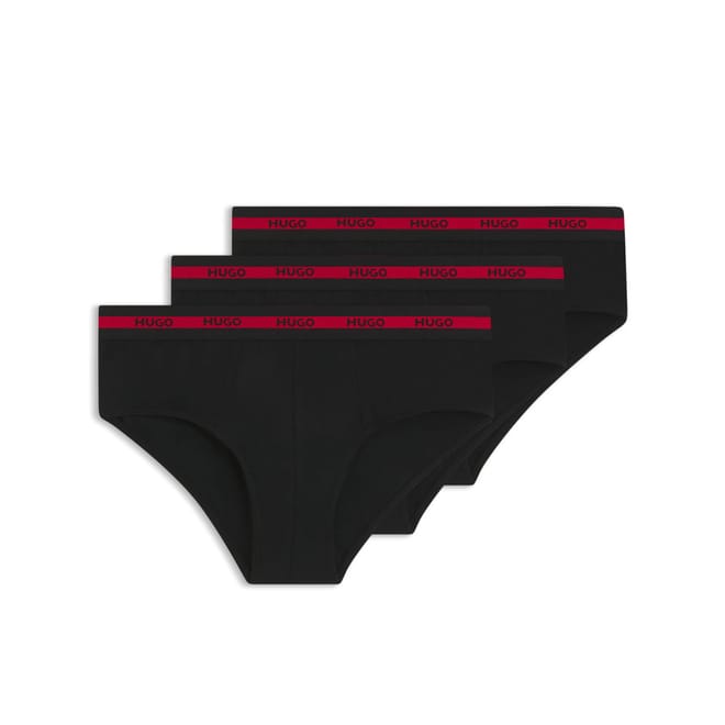 3 Pack of Logo Hip Briefs