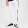 Fit Jeans With Contrast Side Seam Tape Detail