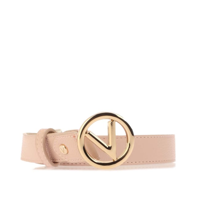 Round Cipria/Oro Belt