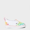 V Glow Floral Canvas Low Top Slip On Sneakers