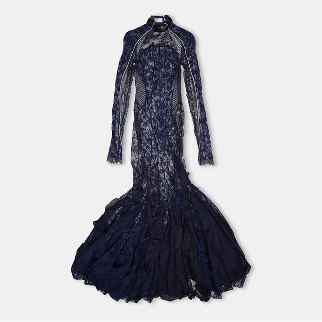 Off Ruffle Dress