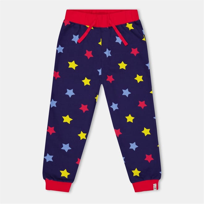 Star Patterned Regular Fit Joggers