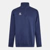 Cr Xk Regular Fit Long Sleeve Zip Neck Sweatshirt