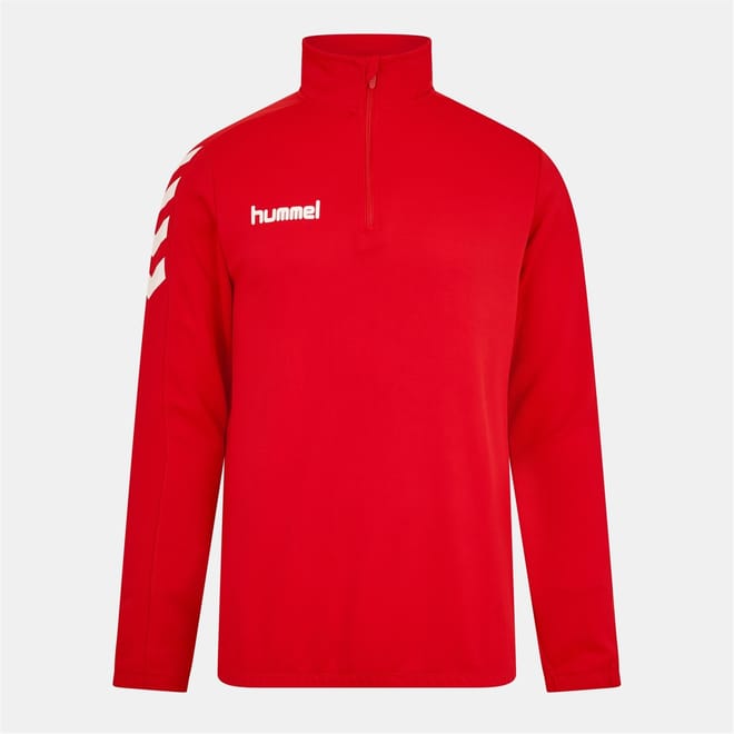 Core Regular Fit Zip Neck Long Sleeve Sweatshirt