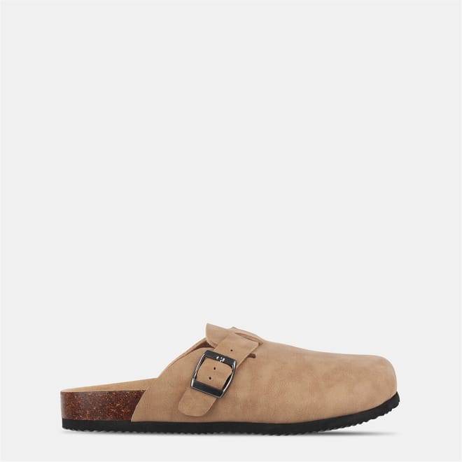 Boston Closed Toe Flatform Mules