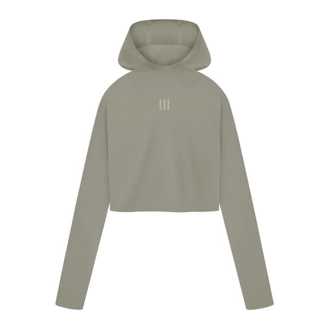Athletics Cropped Hooded Sweatshirt