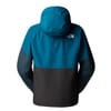 Hooded Neck Lightning Rain Jacket