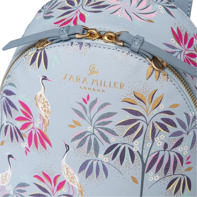 Mini Floral Patterned Backpack
