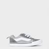 Mens Knu Skool Black White Canvasas Trainers