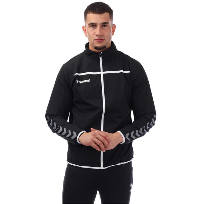 Solid Patterned Track Jacket