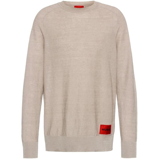 Regular Fit Long Sleeve Crew Neck Sweater