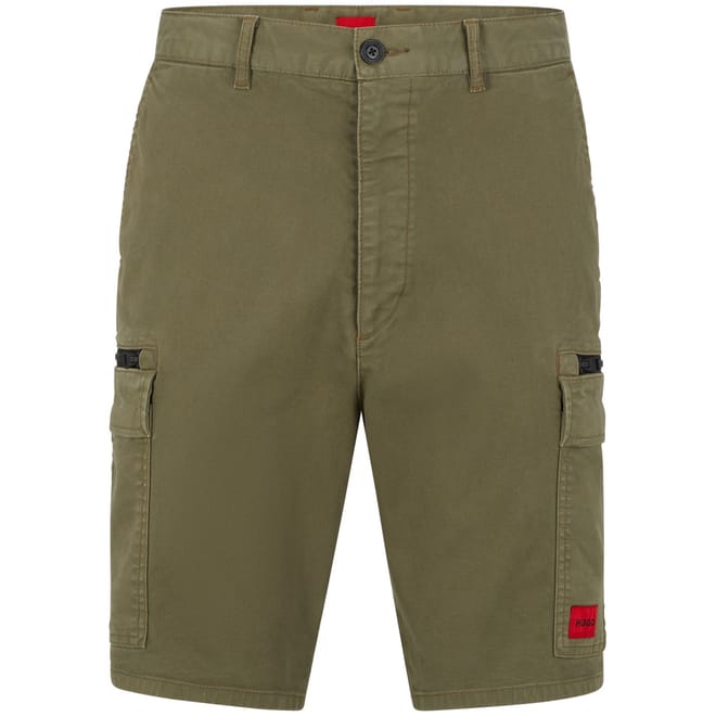 Johny232d Solid Cargo Shorts