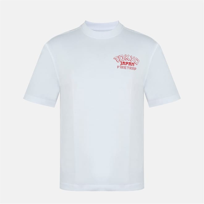 Tokyo Oversize Fit Lettering T-Shirt