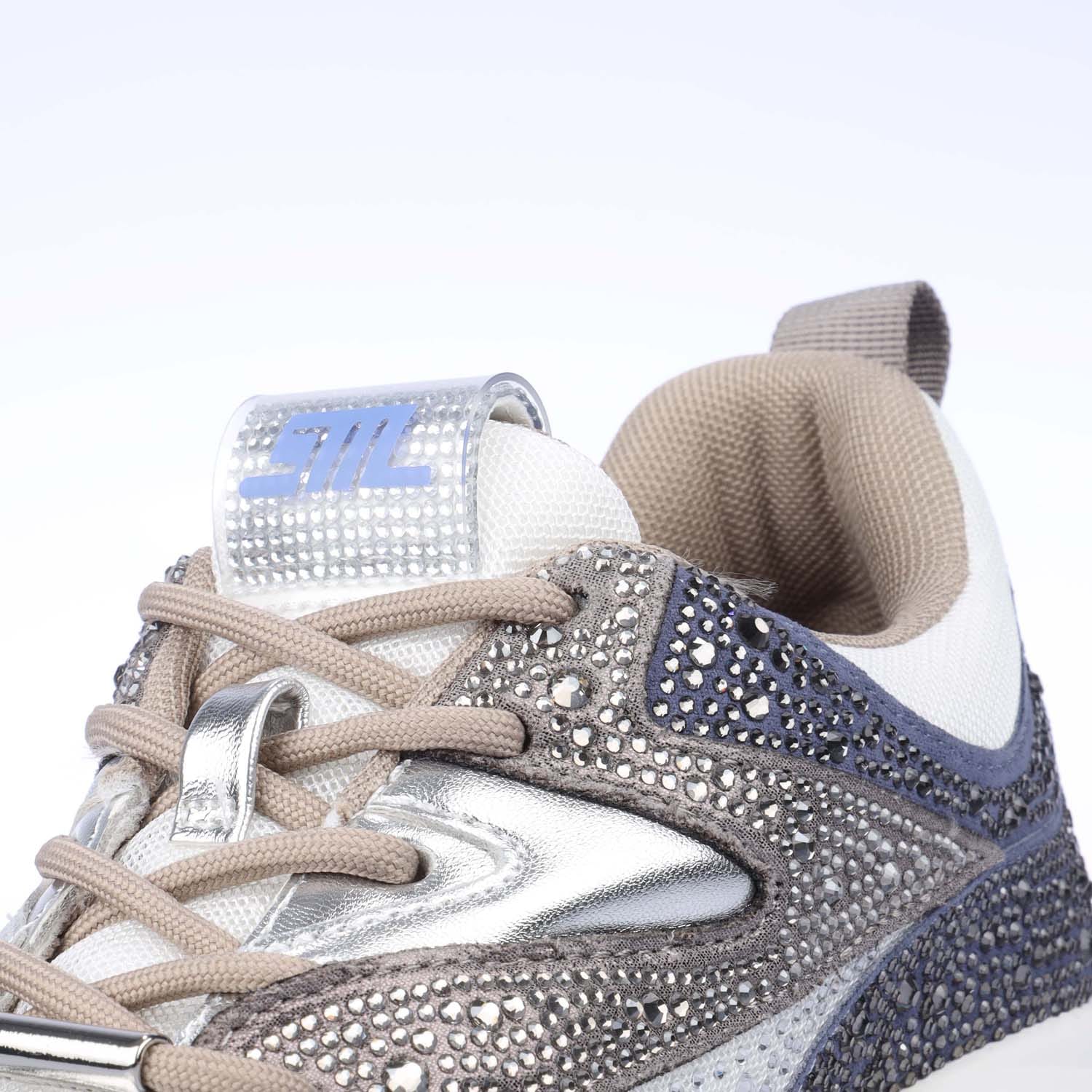 Blue Steve Madden Privy Trainers - Get The Label