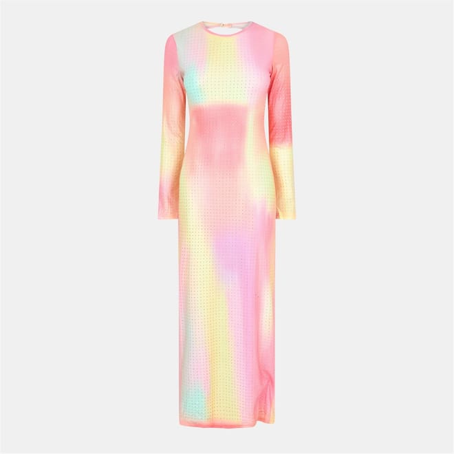 Obre Max Crew Neck Maxi T-Shirt Dress