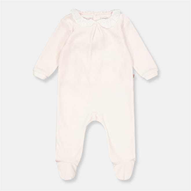 Collared Neck Long Sleeve Pyjama Set