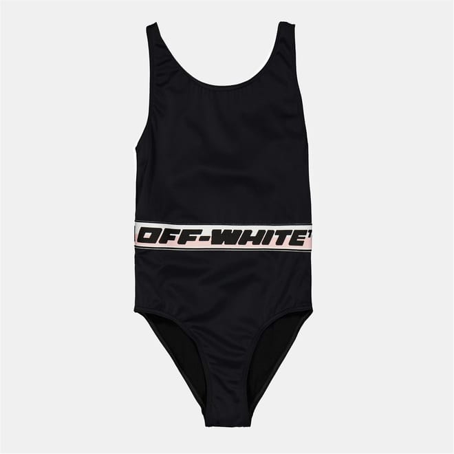 Lettering One-Piece Swimsuit