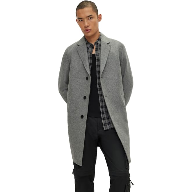 Malte Solid Patterned Over Coat