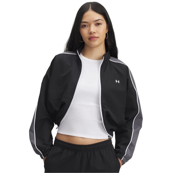 UA Rival Color Block Quarter Zipper Track Jacket