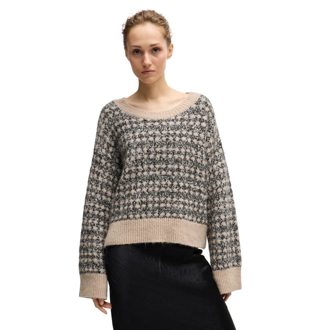 Fernade Jacquard-Knit Sweater